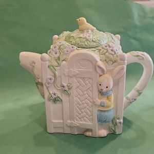 Easter Vintage 3 pc set Applause Taiwan.1980 teapot